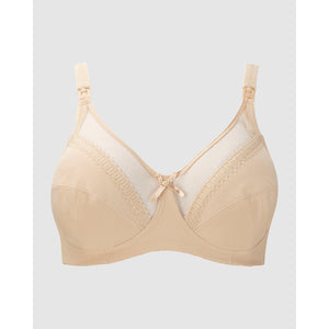 Charlotte Supportive Cotton-Lined Full Bust Nursing Bra