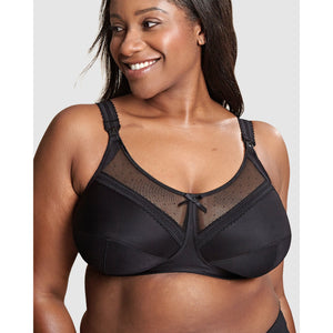 Charlotte Supportive Cotton-Lined Full Bust Nursing Bra