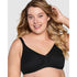 Wirefree Ribbed Pure Cotton Bra