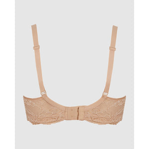 Georgia Wirefree T-Shirt Style Mastectomy Bra with Cotton & Lace