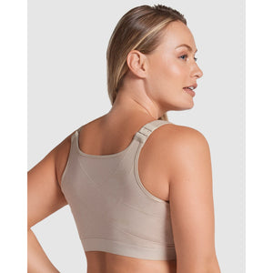 All-in-One Cotton Posture Corrector Wireless Front Open Bra - Style Gallery