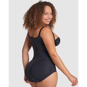 Zip-and-Sculpt Cupless Butt-Lifting Zip Up Body Shaper - Style Gallery