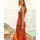 Goldenrib Amiva Sparkly Long Beach Dress