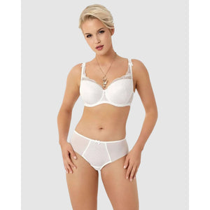 Abbi Wired Padded Large Cup Bra with Lace