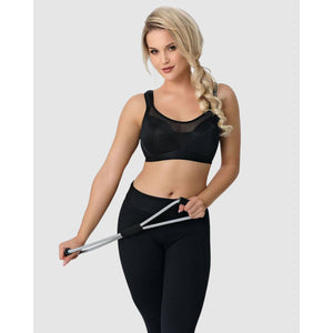 Crop Top Style Full Bust Wirefree Sports Bra