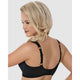 Crop Top Style Full Bust Wirefree Sports Bra