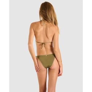 Nazca Blika Tie Side High Cut Bikini Bottom with Jewellery