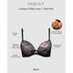 Luxlacy Moulded Wired Lace T-Shirt Bra