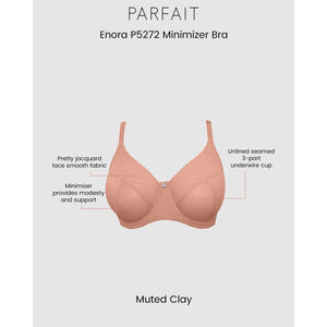 Enora Underwired Minimiser Bra