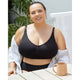 Erika Seamless Wirefree Nursing Bra-Black