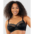 Pearl Wired Unlined Full Bust Bra With Embroidery