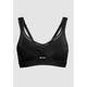 Active Classic Support Wirefree Sports Bra-Black