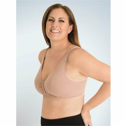Leading Lady Nora Back Smoothing Wirefree Front Close Bra With