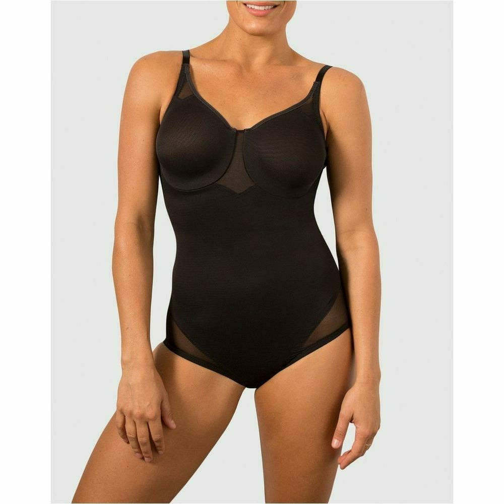 Miraclesuit Sexy Sheer Extra Firm Control Camisole, 34B, Black :  : Fashion