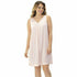 Short Sleeveless Nylon Nightgown