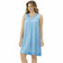 Short Sleeveless Nylon Nightgown