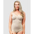 Wide Strap Supportive Bodysuit With Lace