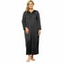 Plus Size Long-Sleeve Nylon Nightgown