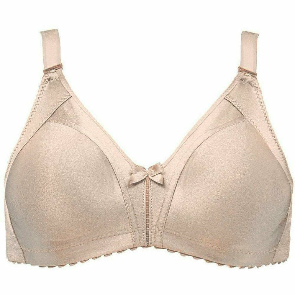 Cotton Wirefree Moulded Padded-Strap Bra by Naturana Online, THE ICONIC