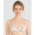 Satin Wide Strap Soft & Wireless Minimiser Bra