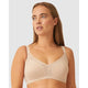 Side Smoothing Minimiser Bra With Lace - Style Gallery