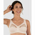 Plus Size Wide Strap Soft Cup Wirefree Bra