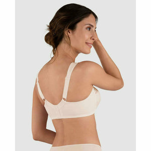 Plus Size Wide Strap Soft Cup Wirefree Bra - Style Gallery