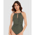 Riveted Diana High Neck Tummy Control Swimsuit