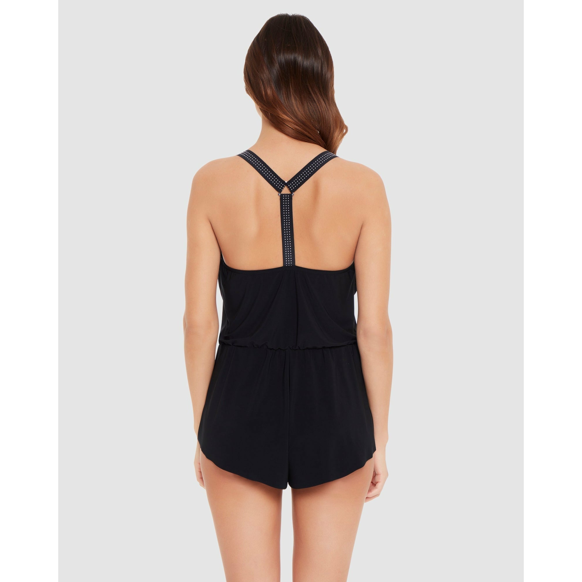 Star Studded Gaby Halterneck Romper Style Swimsuit