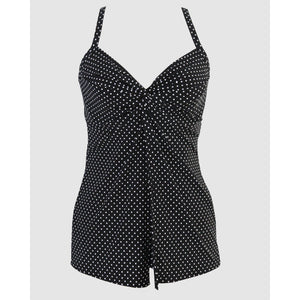 Must Have Pin Point Love Knot Underwired Tankini Top - Style Gallery