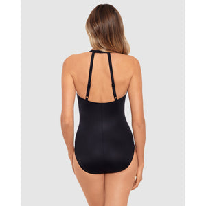 Illusionists Wrapture Shaping Swimsuit with Mesh - Style Gallery