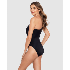 Network Minx Underwired One Shoulder Shaping Swimsuit - Style Gallery