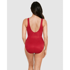 Razzle Dazzle Zipt Zip Front Shaping Swimsuit - Style Gallery