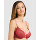 Lyse Wired Half Cup Bra with Lace - Style Gallery