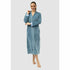 Geneve Modal and Cotton Zip-Up Long Women's Robe