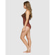 Pure Underwired One Piece Swimsuit with Lace Ruffle - Style Gallery