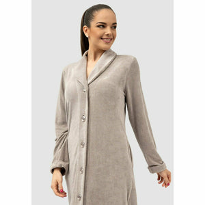 Vancouver Button Up Bamboo & Cotton Robe - Style Gallery