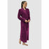 Geneve Modal and Cotton Long Robe with Shawl Collar