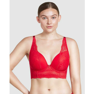 Sandrine Underwired Longline Plunge Bra - Style Gallery