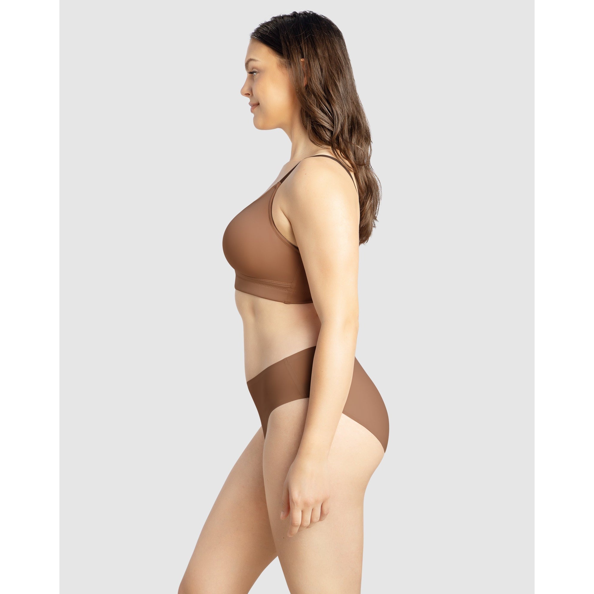 Parfait Women's Erika Wire-free Seamless Bralette- Mid Nude-38g