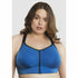 Wave Wirefree Zip Front Sports Bra