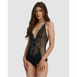 Minimiser Cup Shaping Bodysuit With Lace by Naturana Online, THE ICONIC
